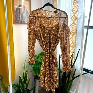 Who What Wear Women’s Long Sleeve Dress